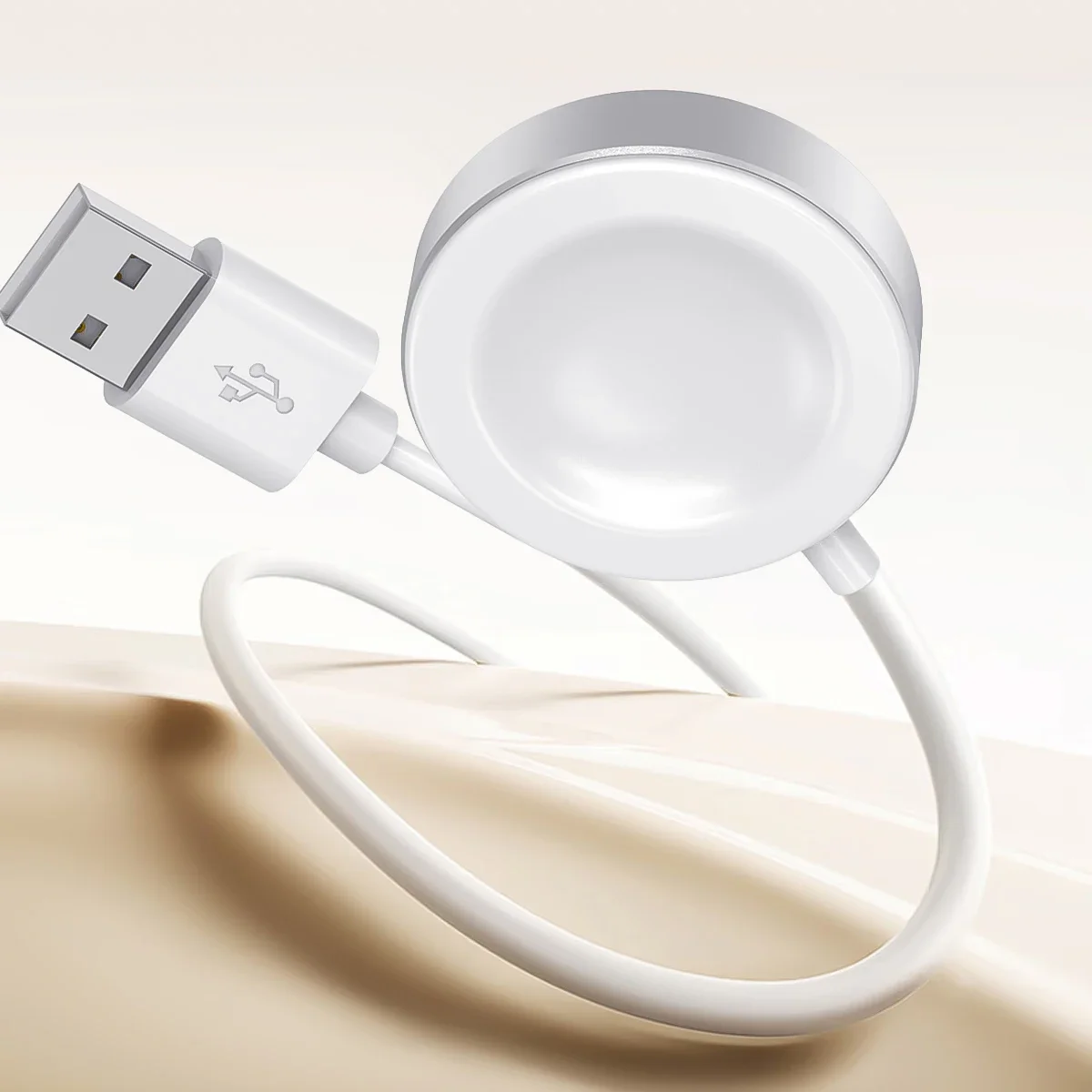 Magnetic Wireless Charging Cable with Metal Base