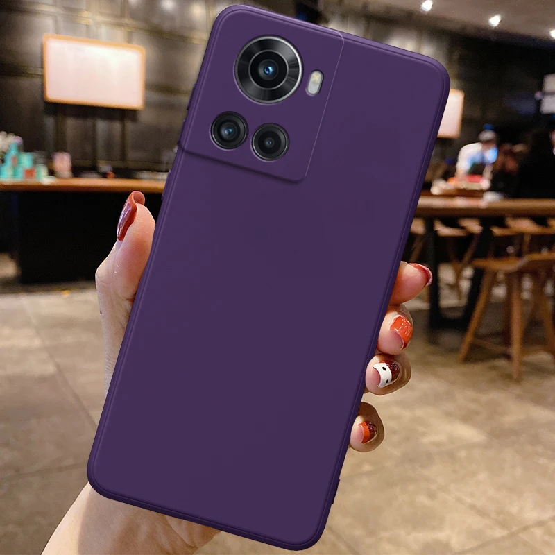 Stylish Square Liquid Silicone Waterproof Phone Case – Soft & Fashionable Back Cover