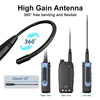 2PCS Baofeng  Walkie Talkie UV-16M V2 15W High Capacity AM FM Two Way Radio Full Band LCD 999CH Frequency Copy NOAA Noise Reduce 2