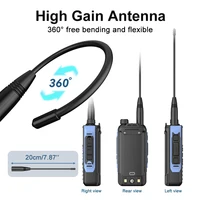 2PCS Baofeng  Walkie Talkie UV-16M V2 15W High Capacity AM FM Two Way Radio Full Band LCD 999CH Frequency Copy NOAA Noise Reduce 2