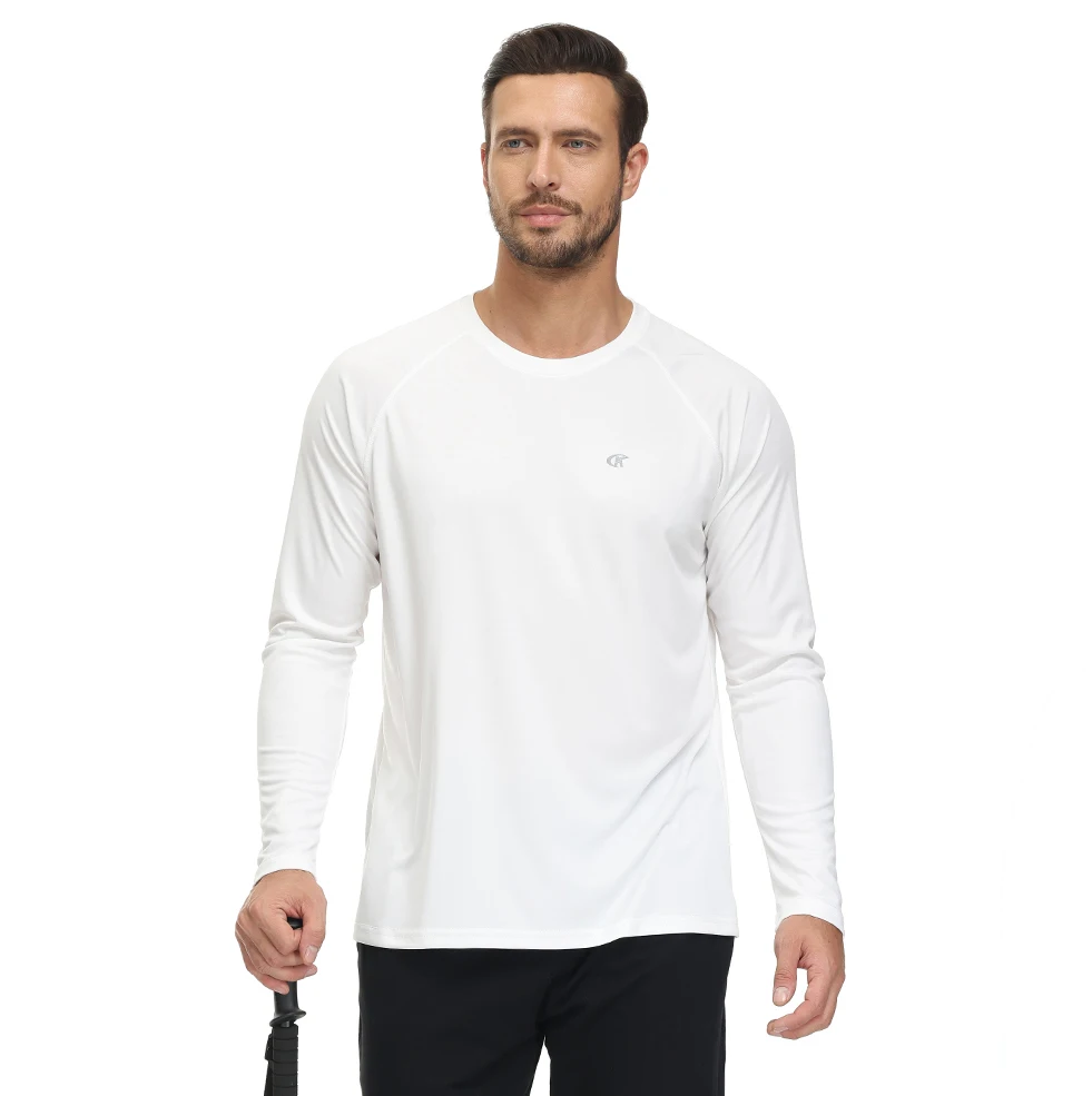 Men's UPF 50+ Long Sleeve Rash Guard Tee