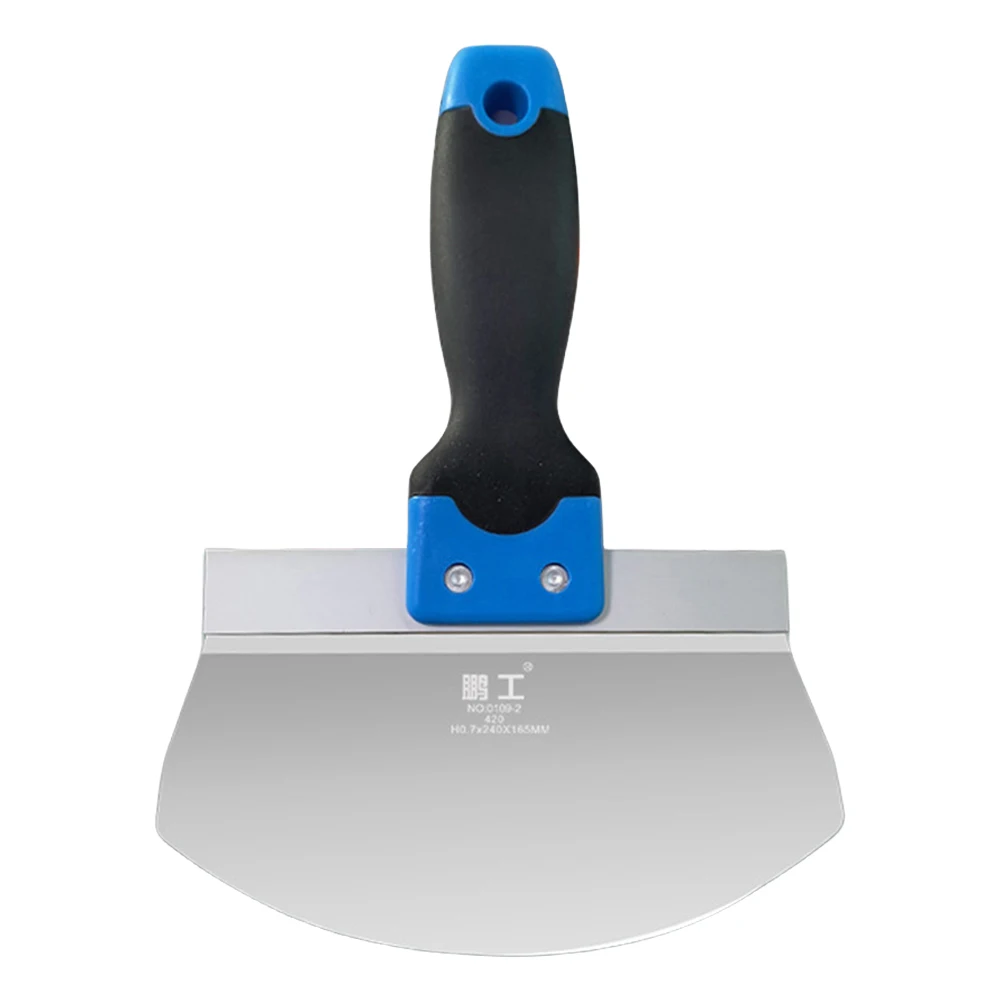 Paint Scraper Construction Worker Home Paint Scraper Stainless Steel Putty Knife Scraper Wallpaper Scraper for Drywall Finishing