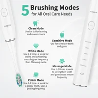 SEJOY Oral Cleaning Electric Tooth Brushes Long Lasting Smart Rechargeable Automatic Ultrasonic Electric Toothbrush 2