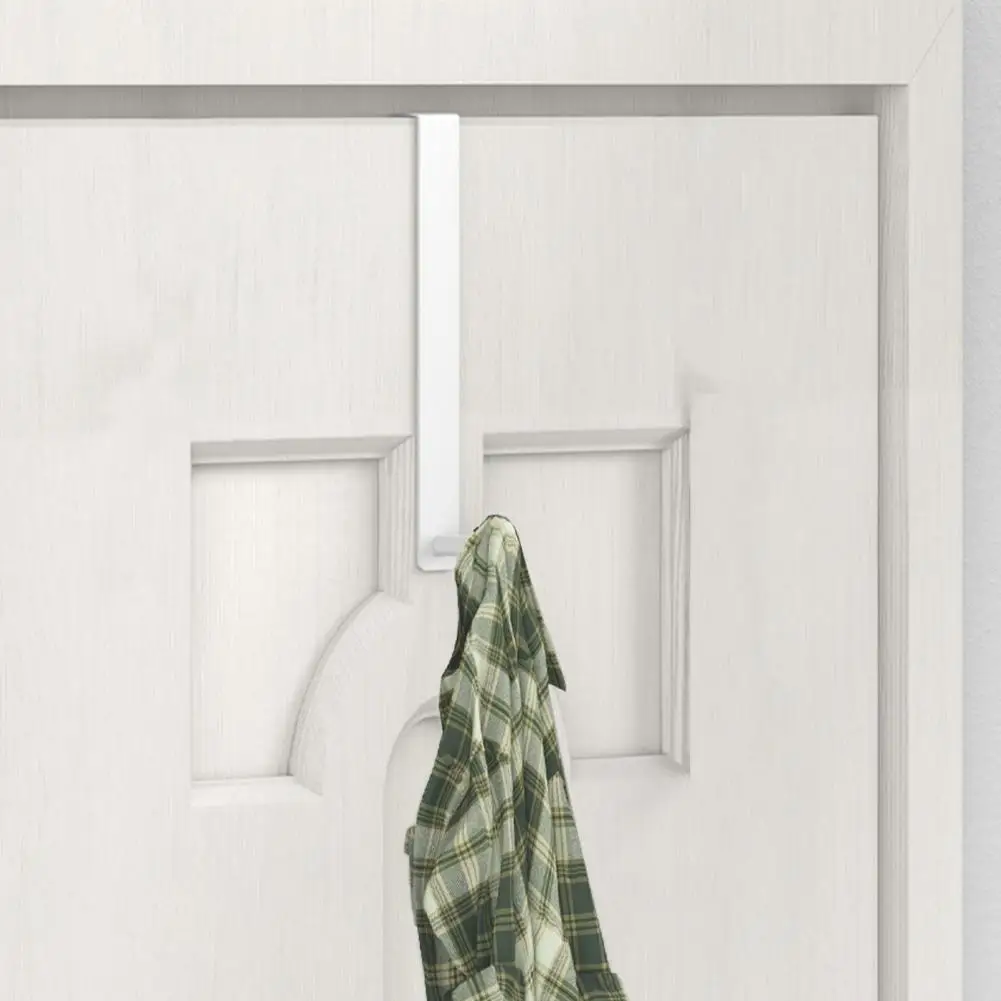 Clothes Hook Versatile Door Hook Space-saving Cabinet Door Multi-purpose Holder for Clothes Hats Towels Bathroom Towel
