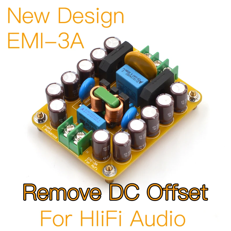 Mofi Hifi Ac Power Line Modulo Filtro Emi Singolo Versione 660W Kit Fai Da Te