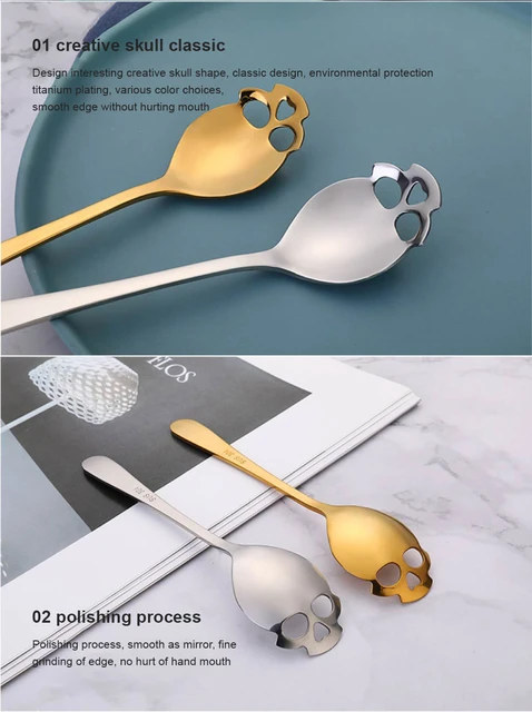 20 Cucchiai Da Dessert A Forma Di Cuore In Acciaio Inox Da 14,5 Cm