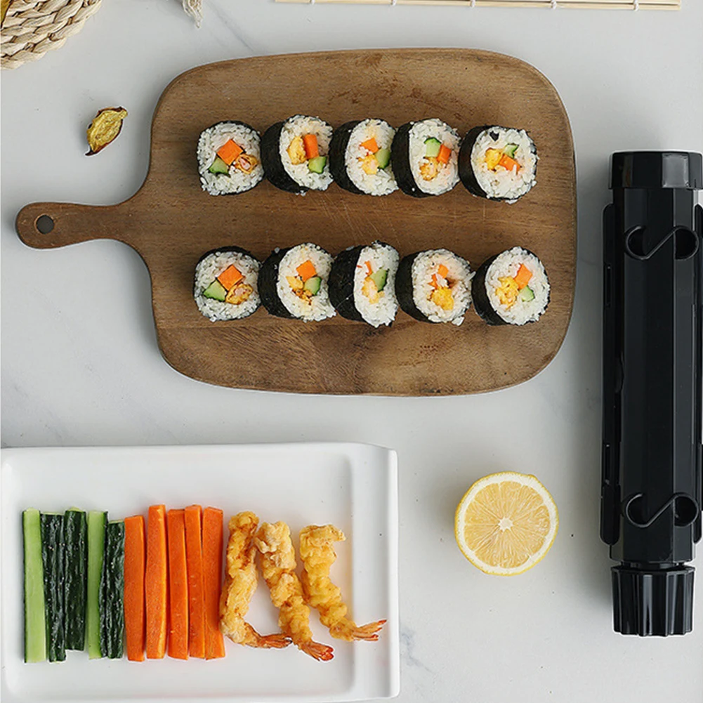 DIY Sushi Making Kit Machine Food Grade Plastic Kitchen Sushi Tool  Cylindrical