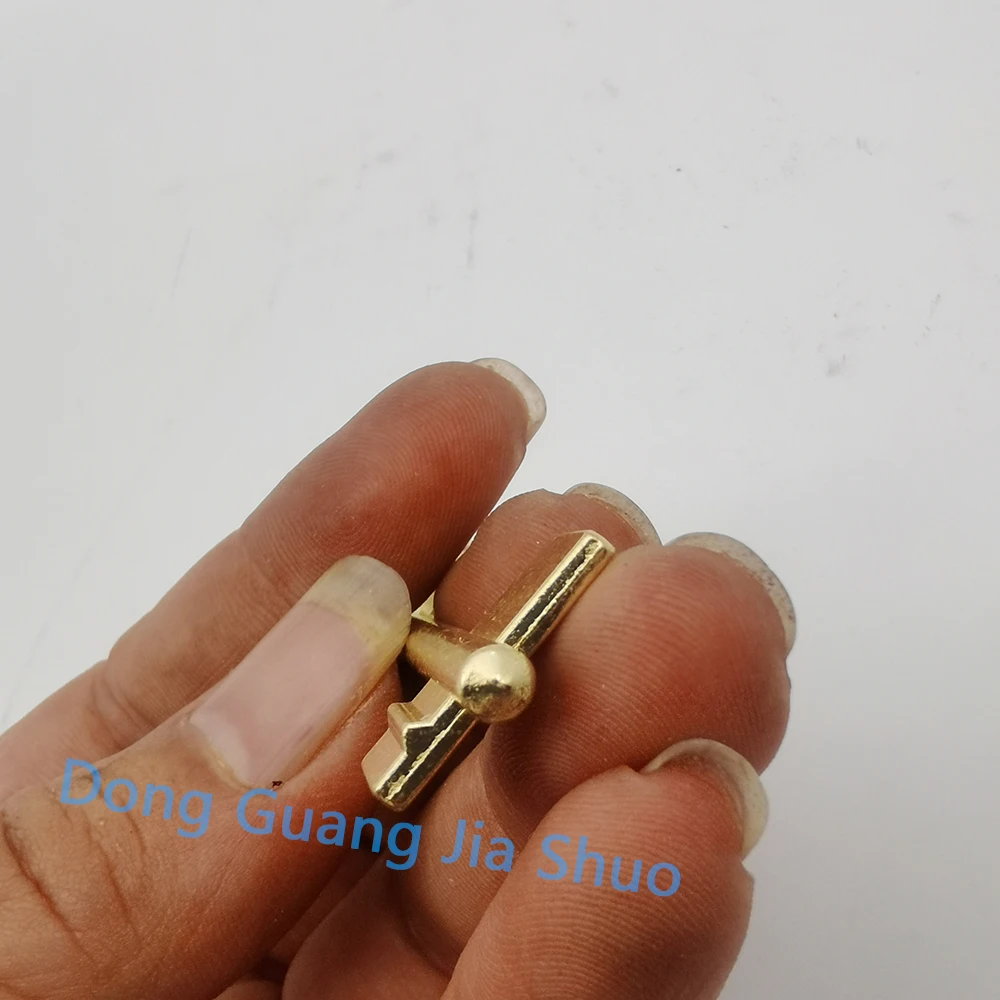 10pcs Anti Theft Door Key Embryo Flagpole Key Variant BRASS Blanks For Locksmith JS 3001