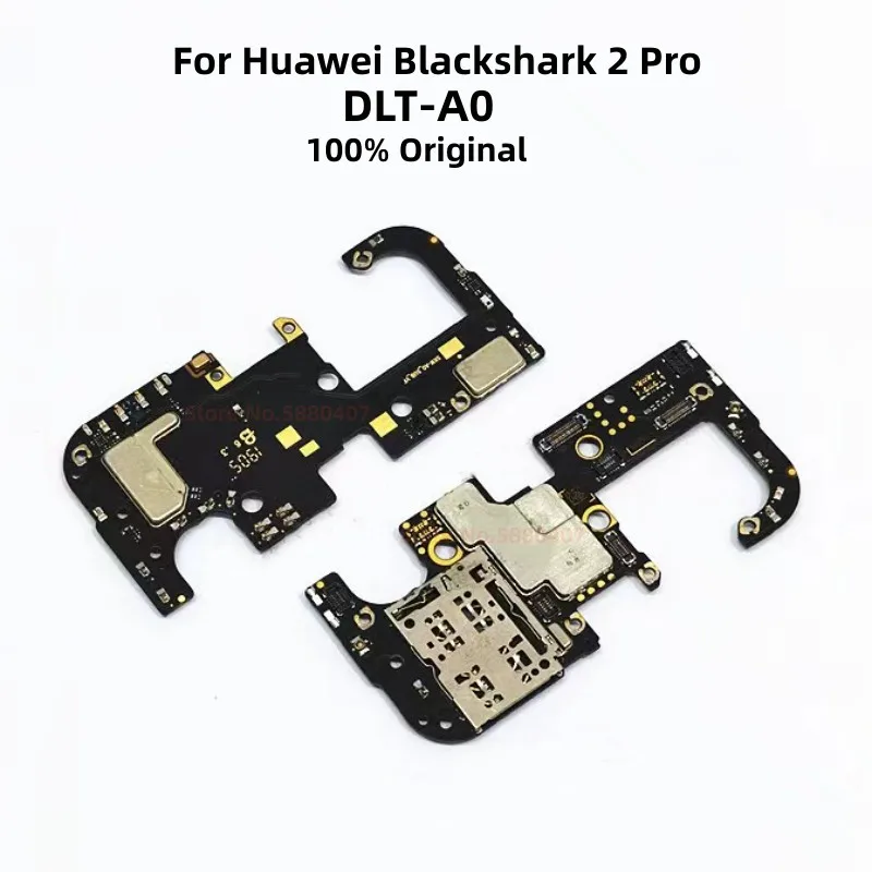 

New USB Charging Port Dock Microphone Flex Cable For Xiaomi Blackshark 2 Pro DLT-A0 Charger Plug Board SD/SIM Carder Replacement