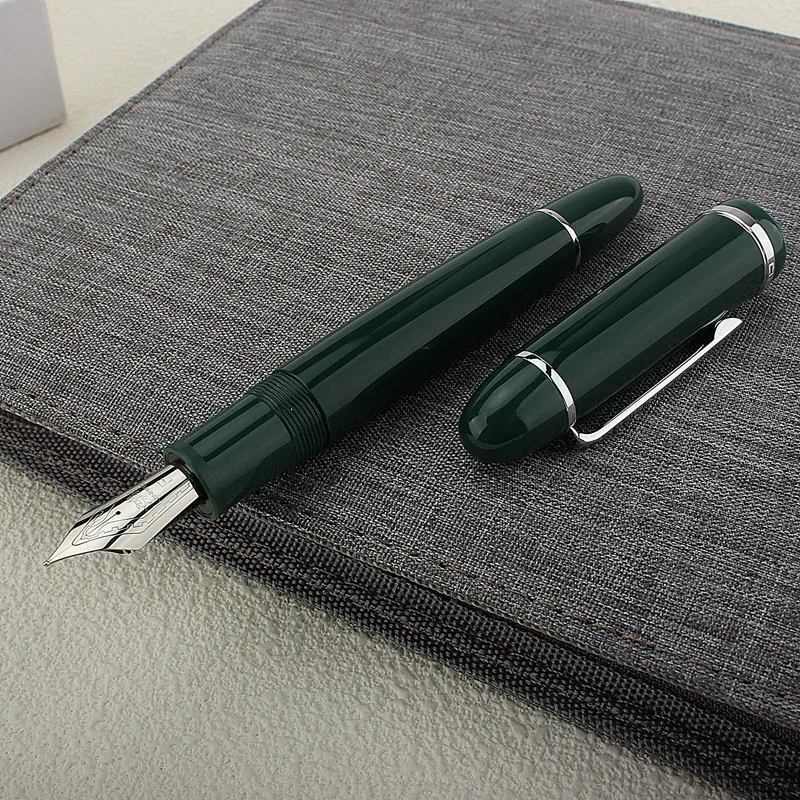 Jinhao X159 아크릴 만년필, 펜촉 잉크 펜, 사무용품 문구, 여러 가지 빛깔의 고급스럽고 우아한 펜, 0.38mm, 0.5mm