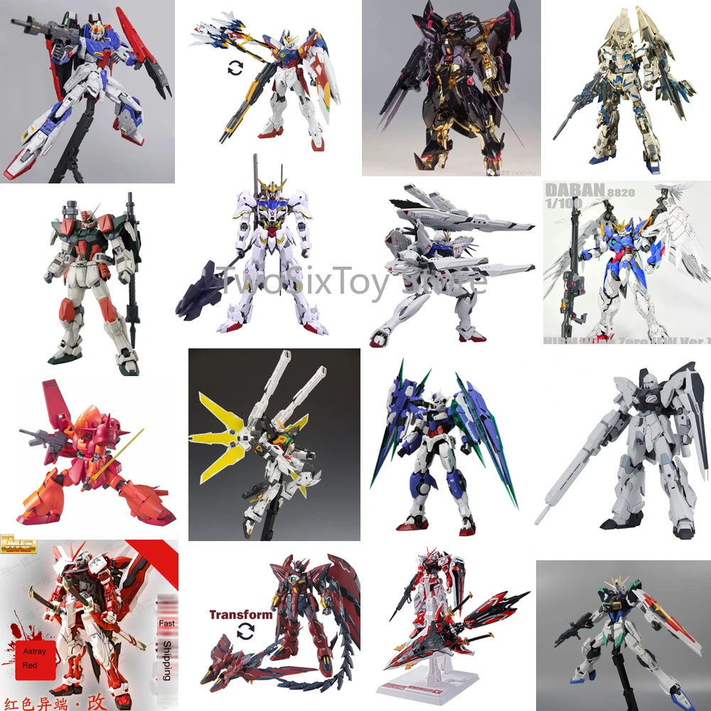 Фигурки героев японского аниме Daban Gunpla MG модель 1/100 все серии астрая красная рамка
