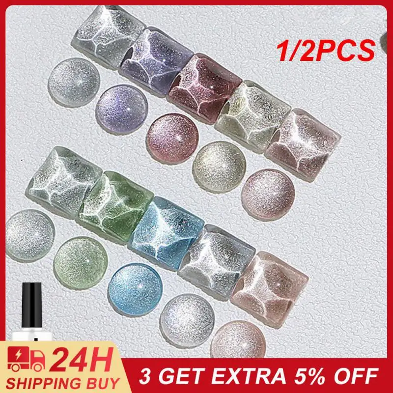 

1/2 шт., Гель-лак для ногтей «кошачий глаз»