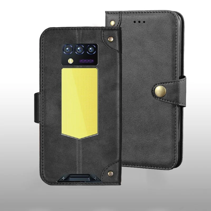 Leather Retro Metal Buckle Phone Case Cover - Premium Accessories