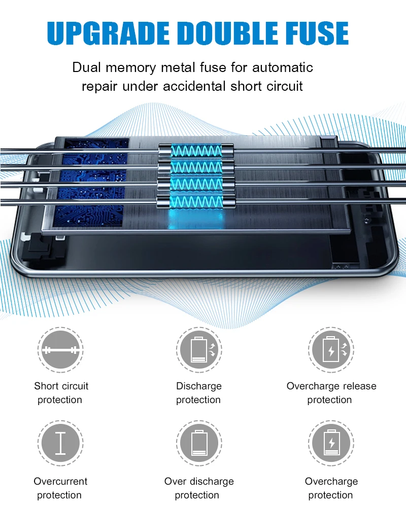 2024 Batteria del telefono Per Apple 5 6 S 7 8plus X Xr Xs Max 11 12 Pro 13 14 plus Sostituzione Bateria Per batterie iphone 7 - immagine 4