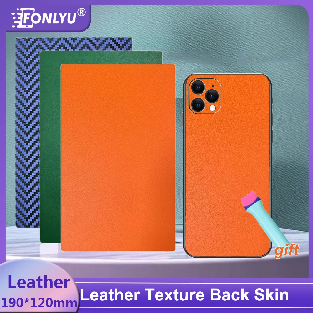 

FONLYU Leather Skin Back Sticker For Cellphone Rear Cover Protect Case Decoration Screen Protector Film Cutting Machine Plotter
