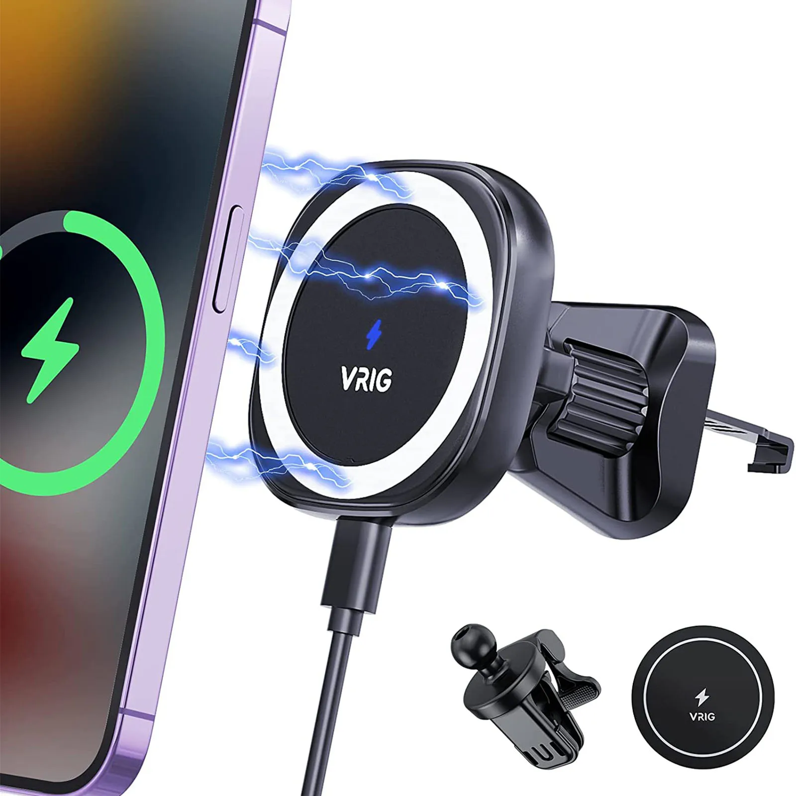 VRIG MG 07S 15W for Magsafe Wireless Charging Phone Holder for