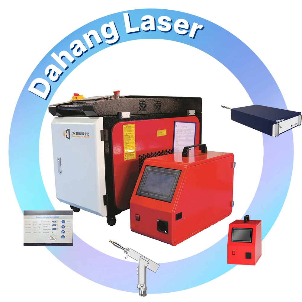 

Easy to Operate 2000w MINI Laser Welding Machine 4 in 1 Handheld Fiber Laser Welder Cleaner Cutter Clean Weld Seam Machine