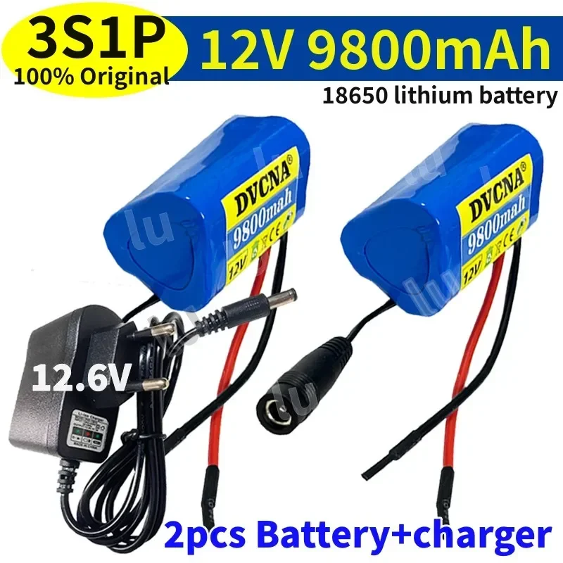 Pack De 2 Baterías Recargables De Iones De Litio 9.6V 800mAh 20C Con Conector SM-6P – Para Coches RC, Camiones Y Vehículos Todo Terreno