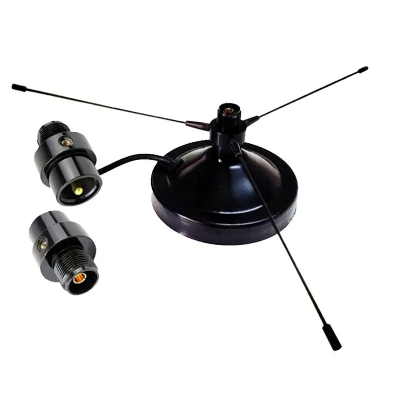 효율적인 6세트 전자 액세서리:3세트 안테나 UHF-F 10-1300Mhz 안테나 및 3세트 듀얼 밴드 안테나 UHF / VHF 144/430Mhz 2.1