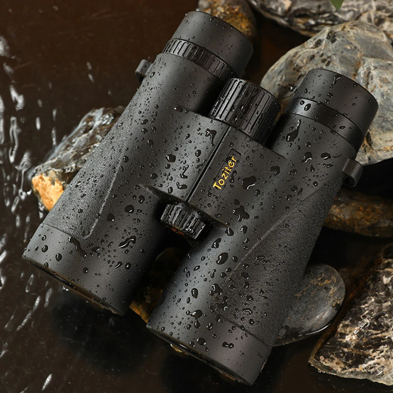 

Профессиональный бинокль дальнего действия Мощный телескоп Водонепроницаемый BAK4 Ручной портативный наблюдение за птицами Охота на открытом воздухе 12x50ED