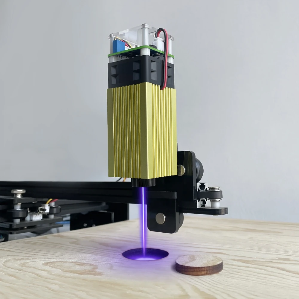 wood router table LASER TREE 450nm 40W Focal Adjustable Blue Laser Engraver Module with TTL / PWM for Laser Cutter Engraving Machine Accessories mobile woodworking bench