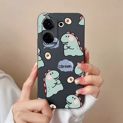 Bear Liquid Silicone Full Coverage Bumper Soft Case - Full Protection  Shell for Camon 20 Pro (4G) (TYB49)
