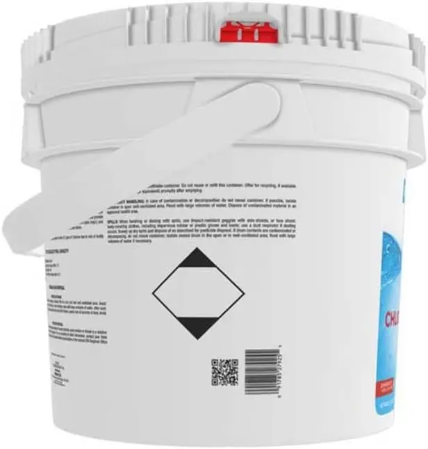 3-Inch Stabilized Chlorine Tablets 99% Pure Tri-Chlor, 90% Available Chlorine Long-Lasting,