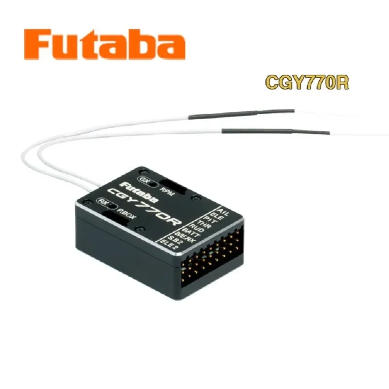 Трехосевой гироскоп FUTABA CGY770R с двухканальным приемником для вертолета/гоночного дрона thumbnail 2