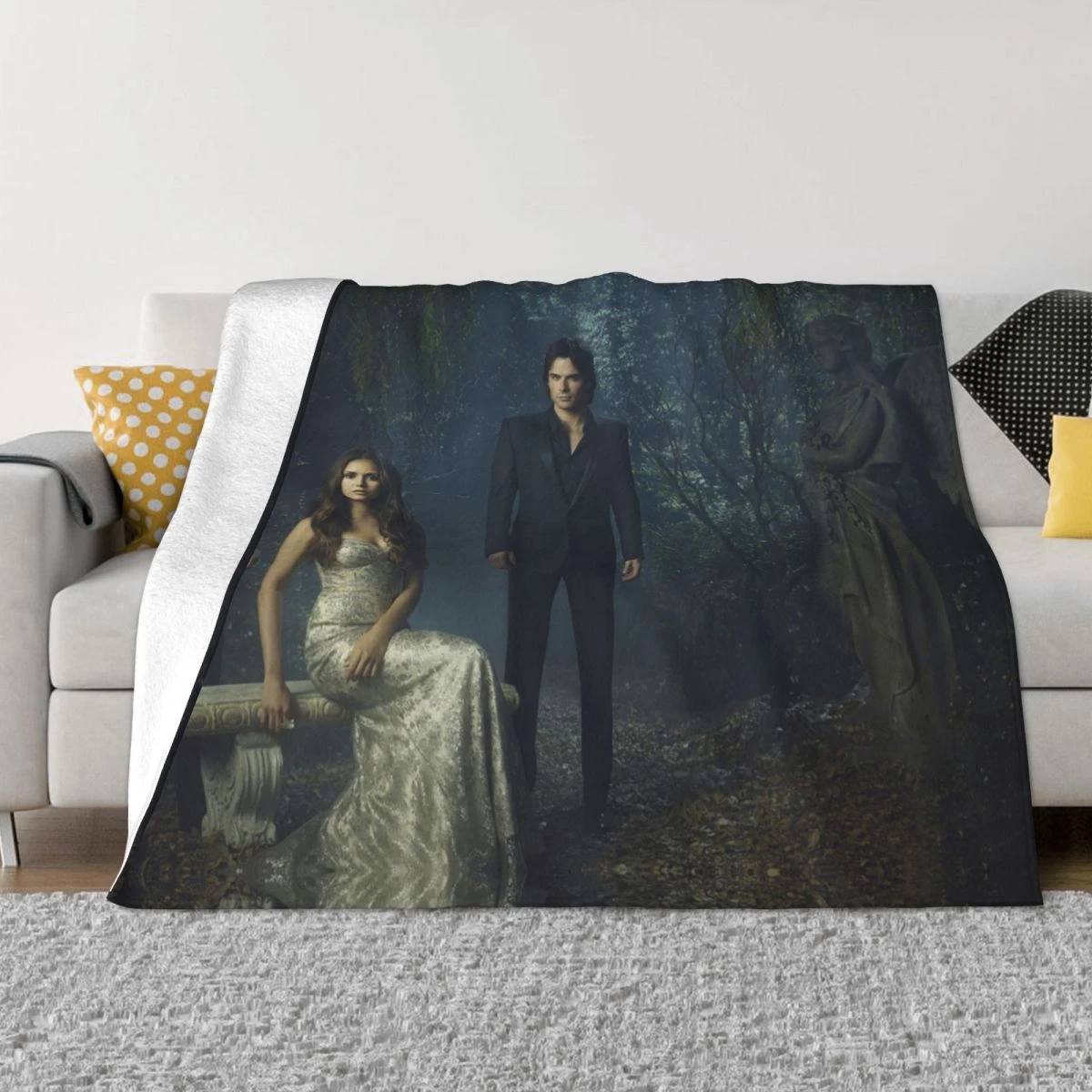 Vampire Diaries Stefan Blanket