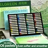 Delgreen 24/36/48/72 set Soft Oil Pastel/Crayon for Painting/Overlay/Scratching Painting Graffiti Crayon Artist Students Drawing 2