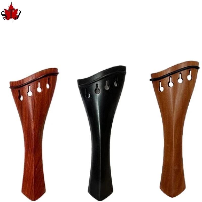 

Baroque Style 4/4 Violin Fiddle Tailpiece natural ebony wood/rosewood/jujube wood,Violin parts accessories fittings