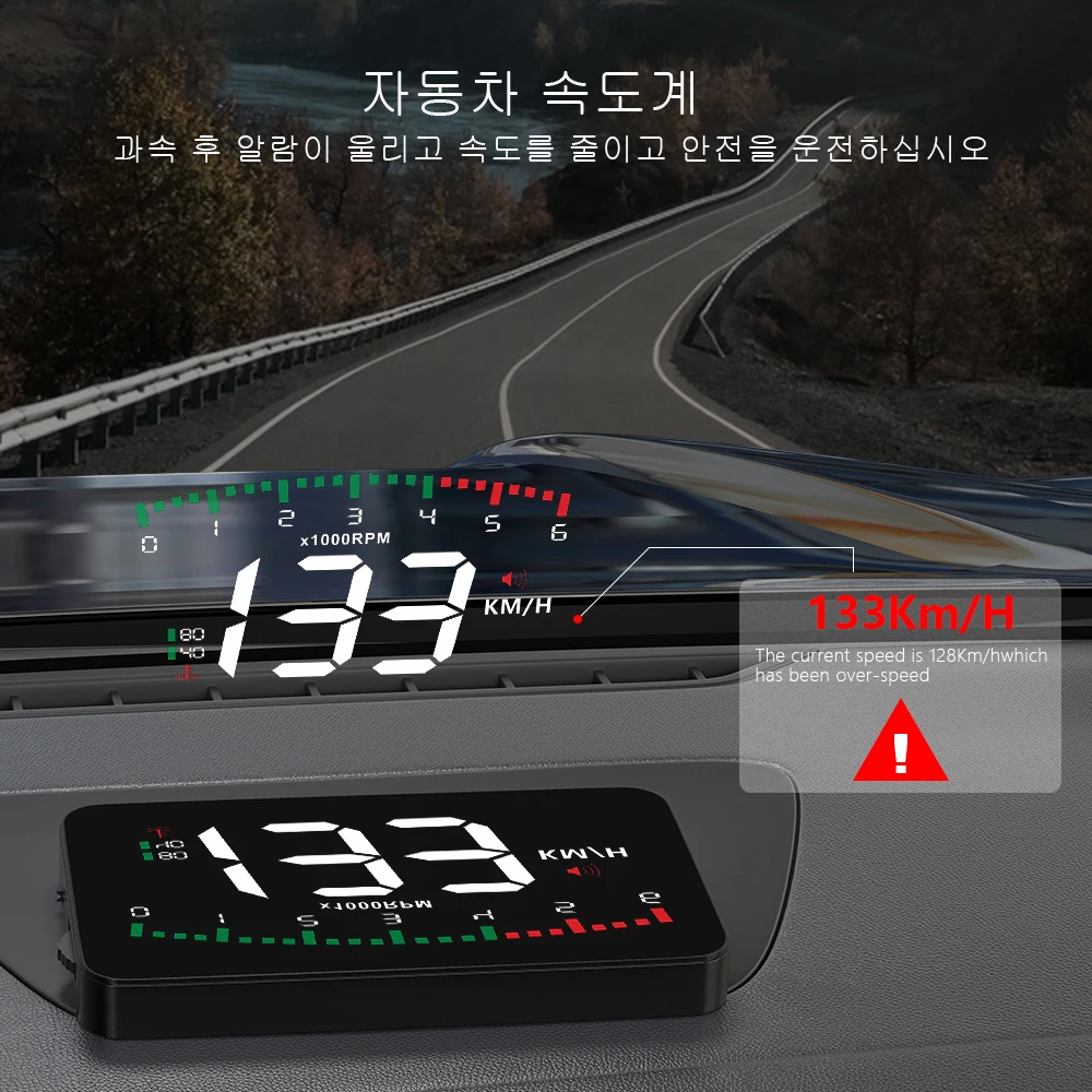GEYIREN-A900 ڵ Hud ÷ ڵ  ˶ EOBD OBD2   ÷, ӵ    ׼