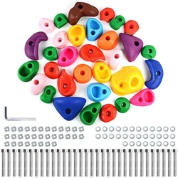 32 pièces de support d'escalade d'intérieur et d'extérieur pour enfants et adultes, ensemble d'aire de jeux pour adultes, entraînement physique 