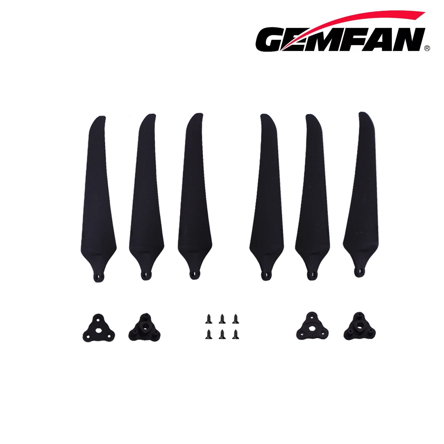 Hélice pliante Gemfan 1051 10 pouces 2 pales fibre de verre Nylon pour drone RC Multirotor