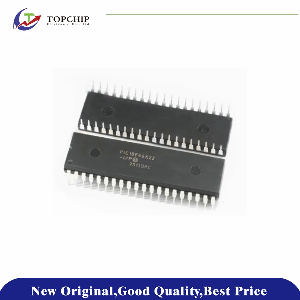 

1Pcs New Original PIC18F46K22-I/P PIC 64MHz 35 64KB PDIP-40 Microcontroller Units (MCUs/MPUs/SOCs)