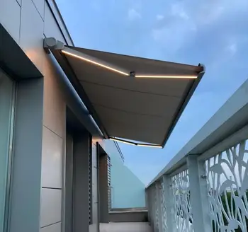 Manufacturer Direct Motorized Cassette Awning 1