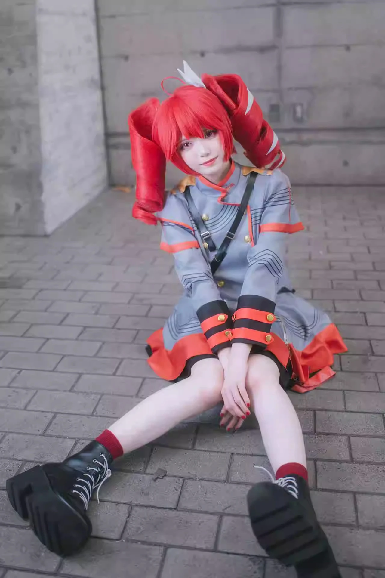 Kasane Teto Vocaloid Cosplay Costume for Women (Unofficial)