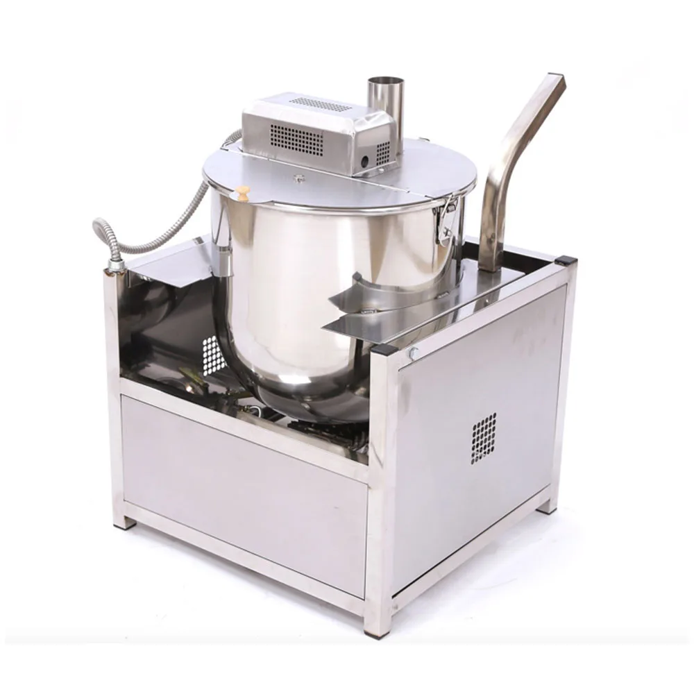 Small Desk Top Industrial Gas Commercial Caramel Ball Popcorn Machine For Sale Popular Kettle Corn Popper Gas Popcorn Machine