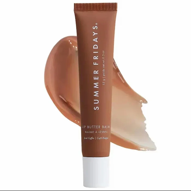 الصيف الجمعة بلسم الشفاه مرآة ترطيب ملمع الشفاه الشفاه الفانيليا الوردي السكر القهوة كعكة رائحة أحمر الشفاه ماكياج الزيت الشفاف