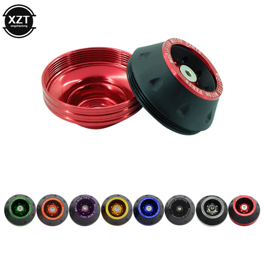 Motorcycle Scooter Crash Protector 2PCS Wheel Protection Pads Front Shock Absorber Cup Sliders for Honda BWS