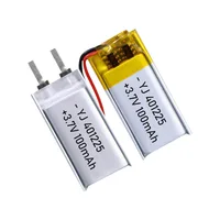 3.7V 100mAh Polymer Lithium LiPo Rechargeable Battery 401225 For Bluetooth headset, beauty instrument, selfie stick, spray, etc - Image 4