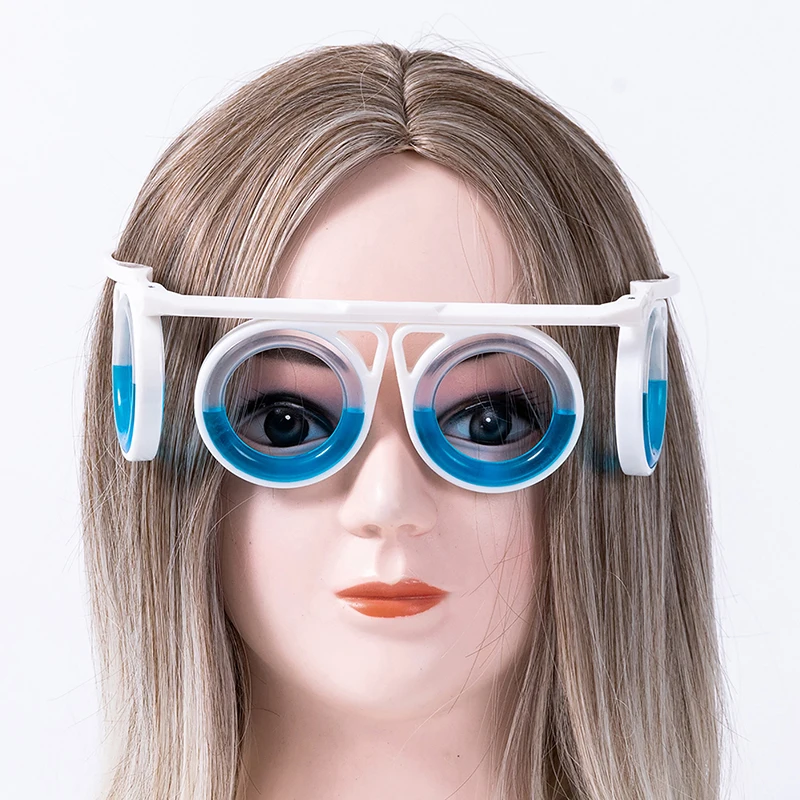 1Pc Anti-Motion Sickness Liquid Glasses Portable Lensless Driving Sickness Goggles Anti-Sickness Glasses for Children Adult blue light blocking glasses