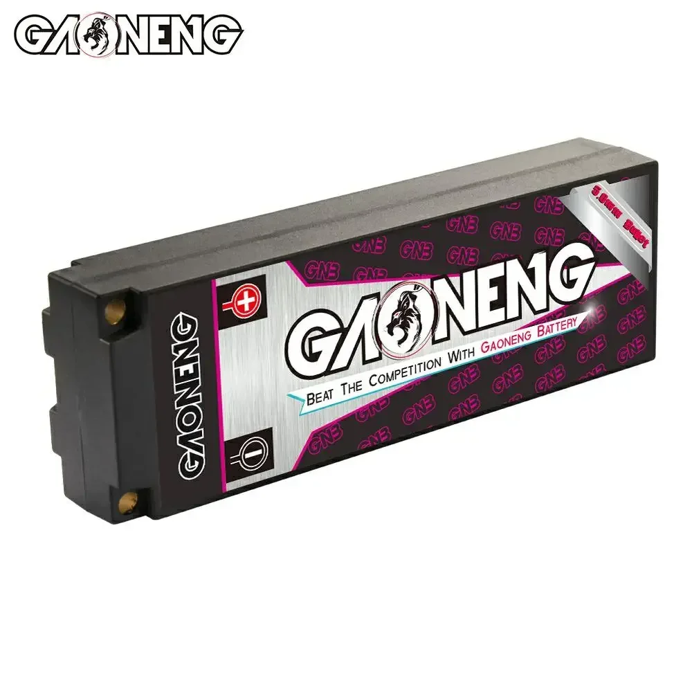 GAONENG GNB 5600mAh 2S1P 7.6V 220C LIHV Hardcase LCG LiPo Battery See Through 5.0mm T XT60 EC5 Plug For 1:10 RC Car Boat Parts 4