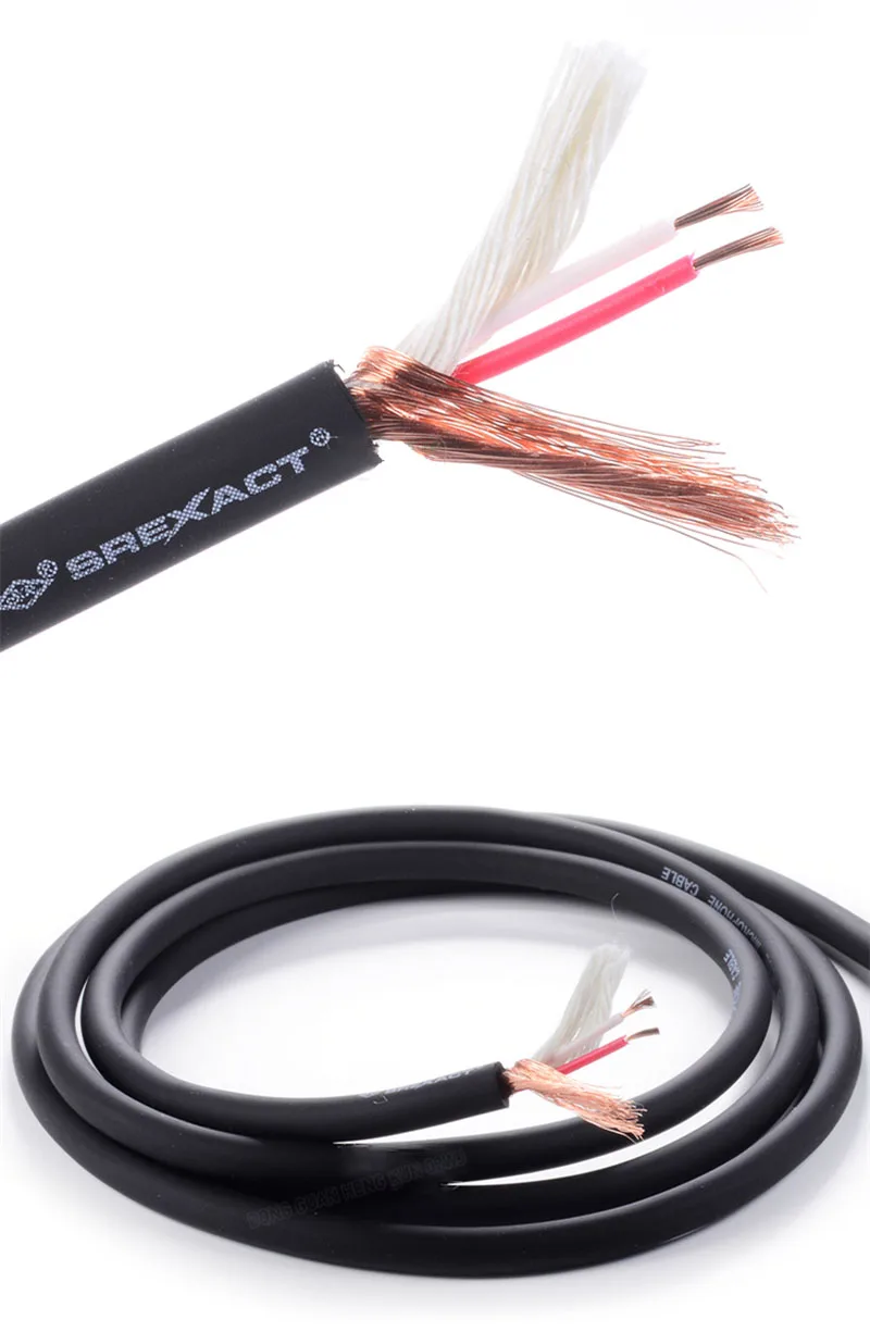 Audio-Kabel Abgeschirmtes Geflochtenes Digitales Audio-Koax-Mikrofonkabel XLR Instrumentenleitung Mixer Mehradriges Verbindungskabel – Detail 18