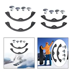 2x Skateboard Deck Guard Bumper Cover Snowboard Protection Strip for Standard Skateboard Longboards Mini Cruisers Accessories
