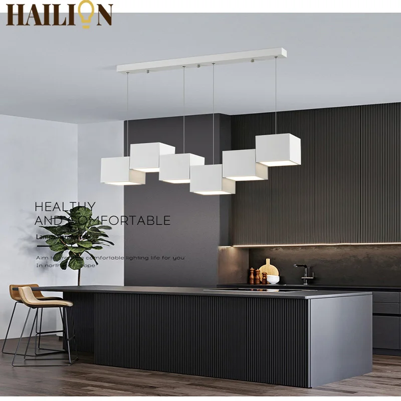 

Creative Geometric ED Chandelier For Living Room Restaurant Aisle Corridor Ceilling Art Lights Home Decor Pendant lamp