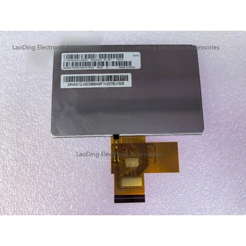 CAOX For Longteng 4.3인치, LCD 화면 M043GW32 R0