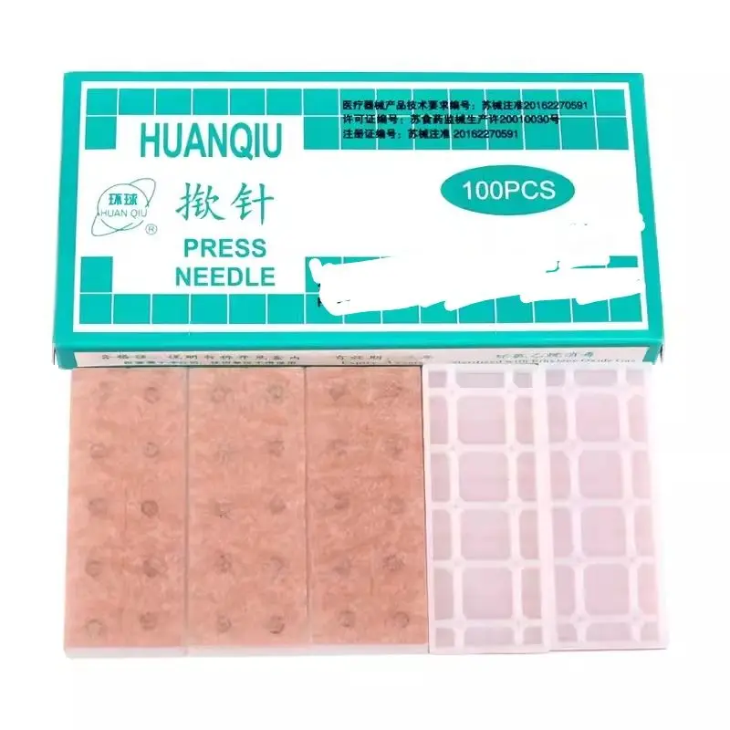10 boxes huanqiu sterile ear press needle Auricular acupuncture needle Intradermal 100pcs