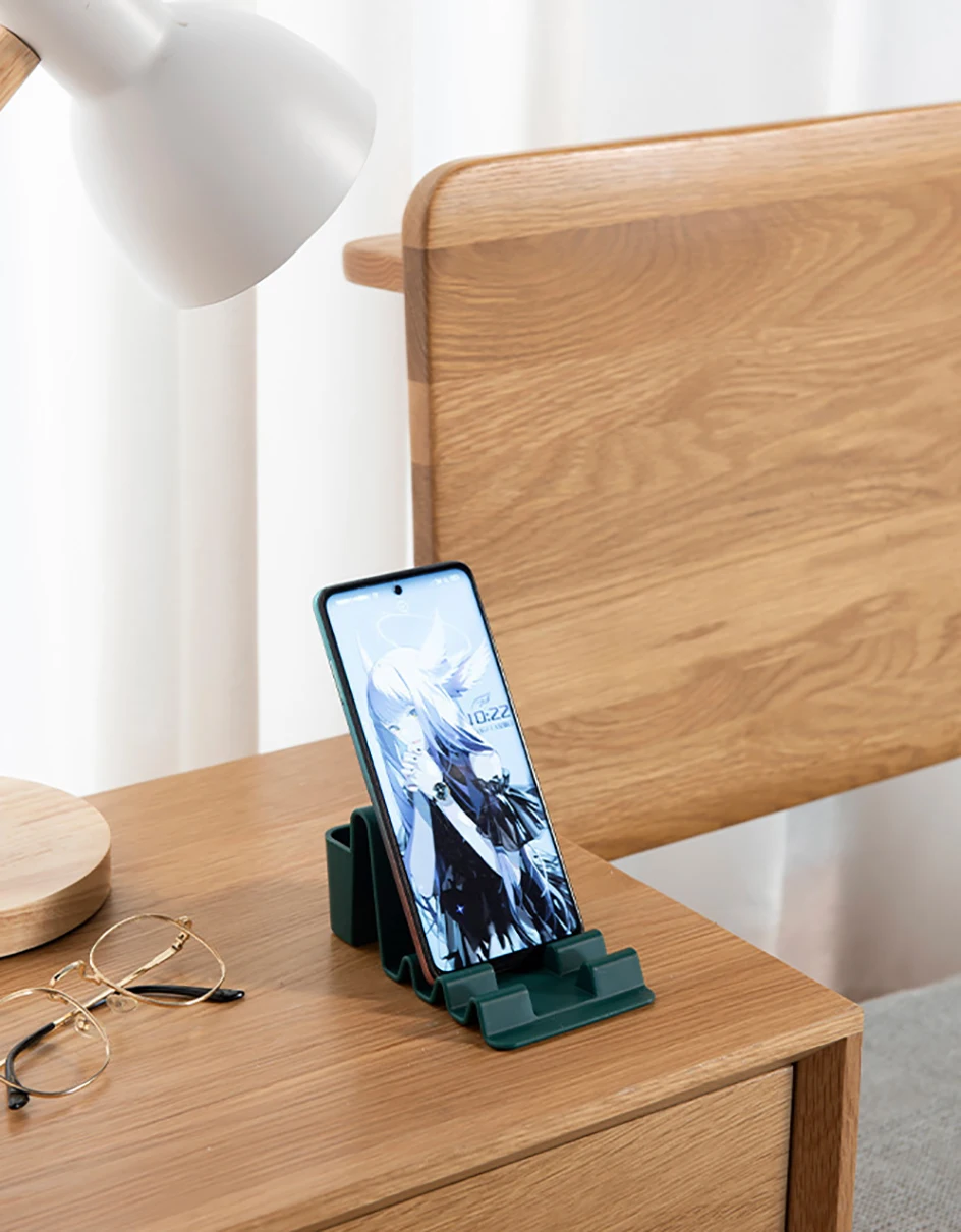 Wavy Phone Holder Multifunctional Desktop Stand Multi-angle Lazy Bracket Portable Bedside Mini Rack Phone Accessories Universal car vent phone holder