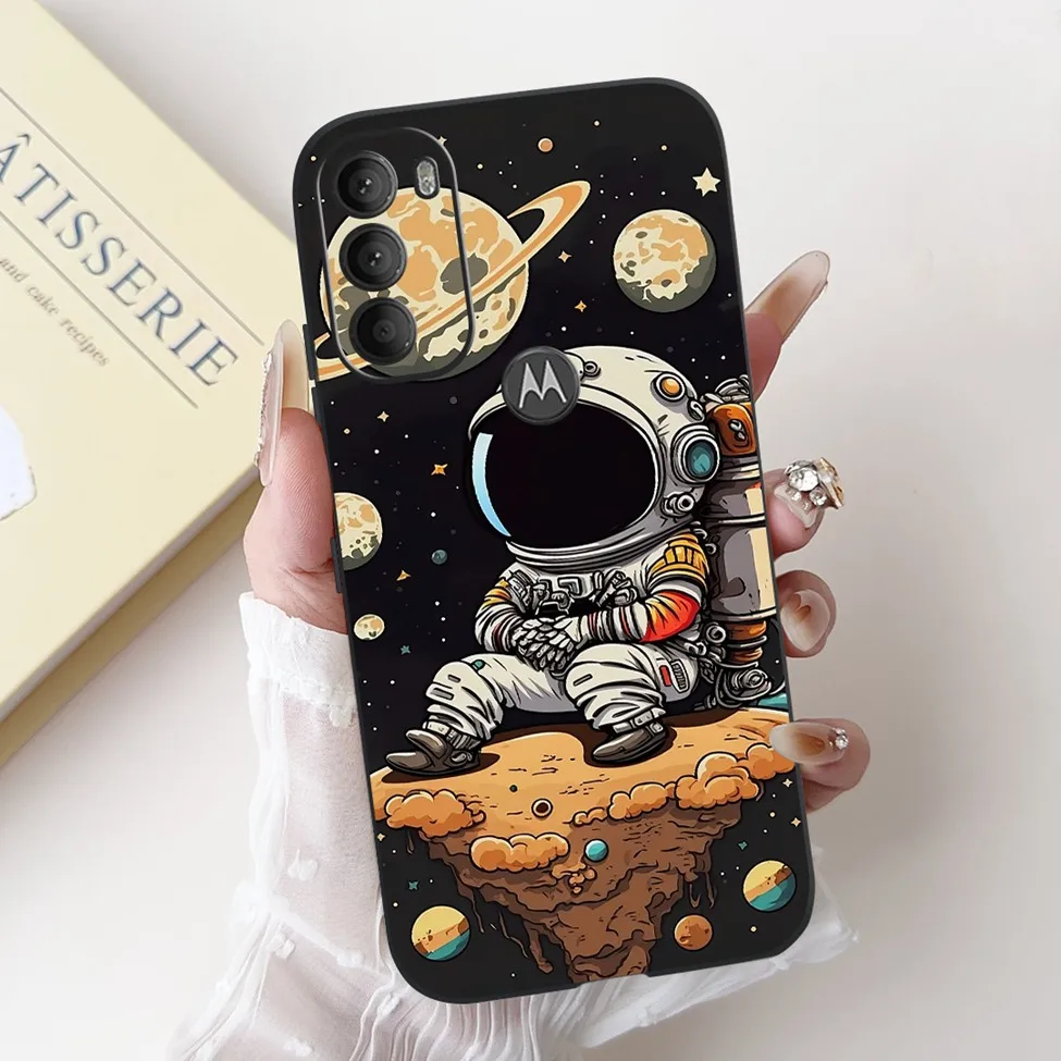 Luxury Cute Cartoon Cat Shockproof Silicone Phone Case - 6.4 Fashionable Back Cover